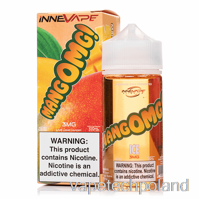 Sklep Z Waporyzatorami Warszawa Mangomg! Lód - Innevape E-liquid - 100ml 0mg